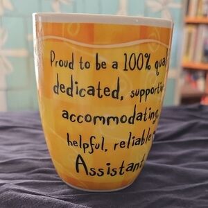 Yellow Motivational Mug
